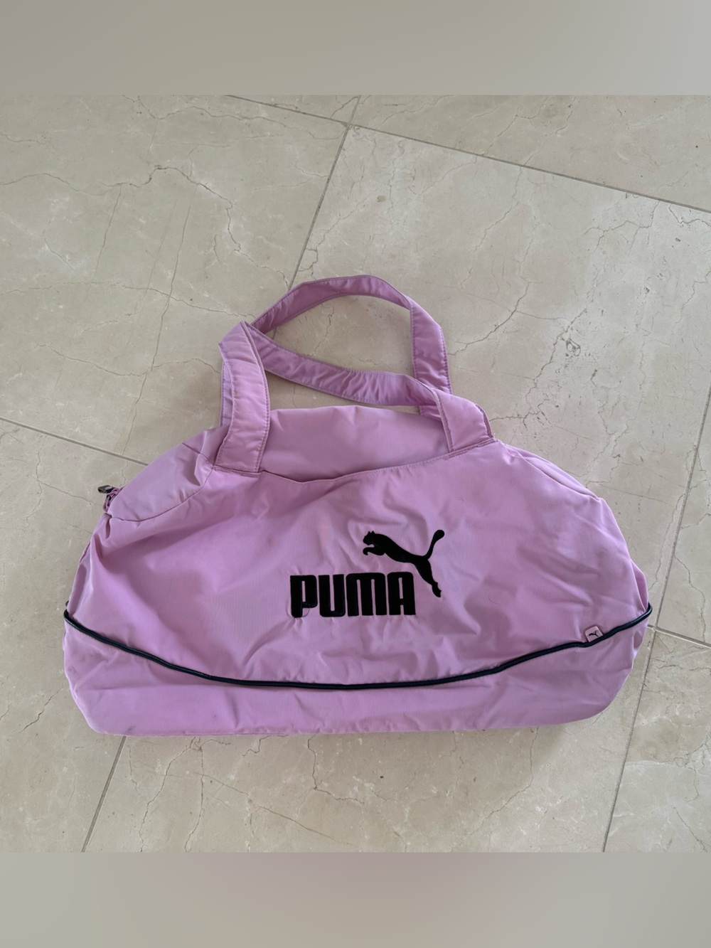 Puma Padded Lavender Pink Travel Duffel